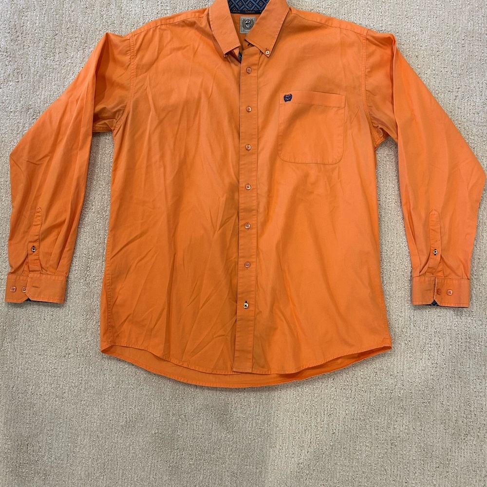 Orange Men's Cinch Shirt
